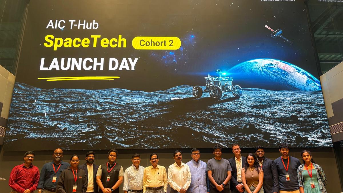 AIC T-Hub Launches Spacetech Accelerator Cohort with 17 Startups