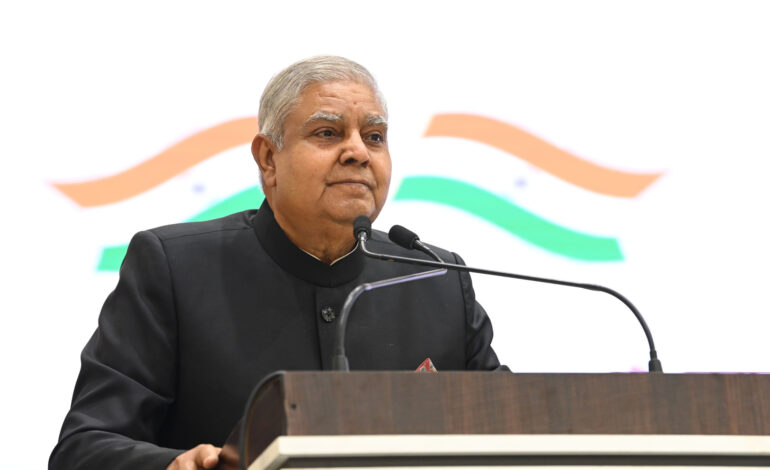 Surprise Resignation: Vice President Dhankhar Steps Down Citing Health, NDA Scrambles for Successor