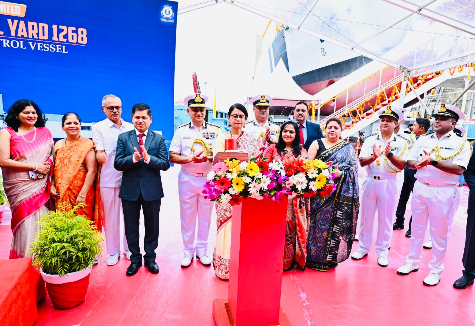 ‘Samudra Prachet’—Second Indigenous Pollution Control Vessel for Indian Coast Guard Launched in Goa