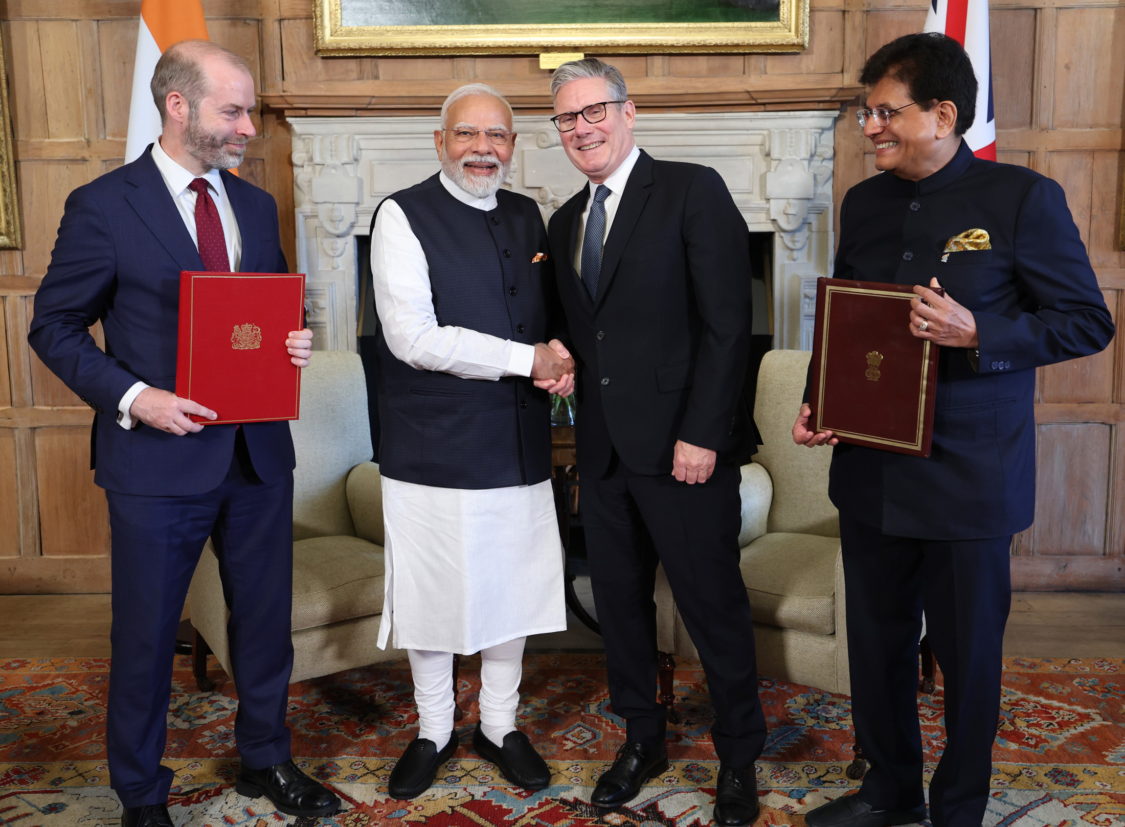 India, UK Sign Historic Trade Pact: 99% Duty-Free Access for Indian Exports, Boost for Jobs, Services