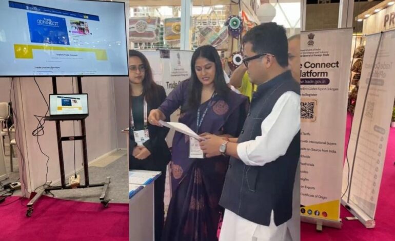 DGFT Showcases ‘Trade Connect’ ePlatform at IIGF and Toy Biz Expo to Boost MSME Export Outreach