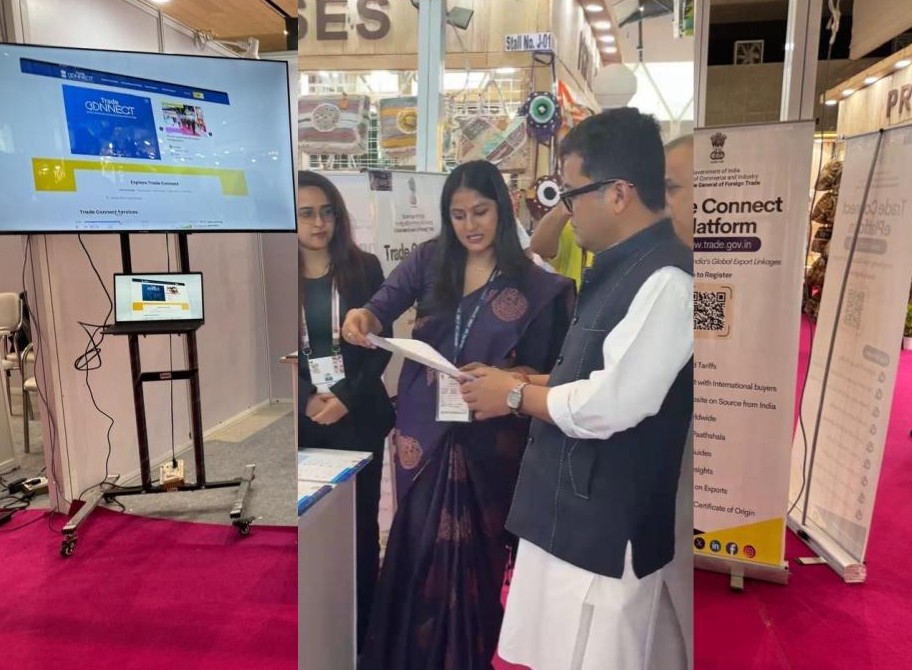 DGFT Showcases ‘Trade Connect’ ePlatform at IIGF and Toy Biz Expo to Boost MSME Export Outreach