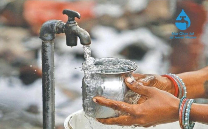 Har Ghar Jal Scheme Achieves 81% Tap Water Coverage in Rural India: Centre