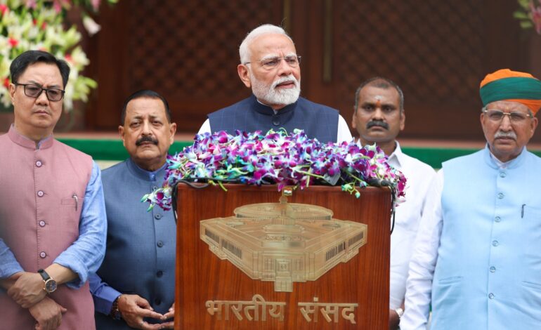 PM Modi Hails Operation Sindoor and India’s Global Rise as Monsoon Session 2025 Opens