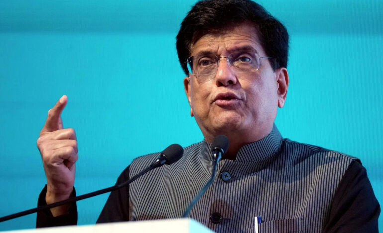 Piyush Goyal Calls on Youth to Lead India’s Transformation to a Developed Nation by 2047