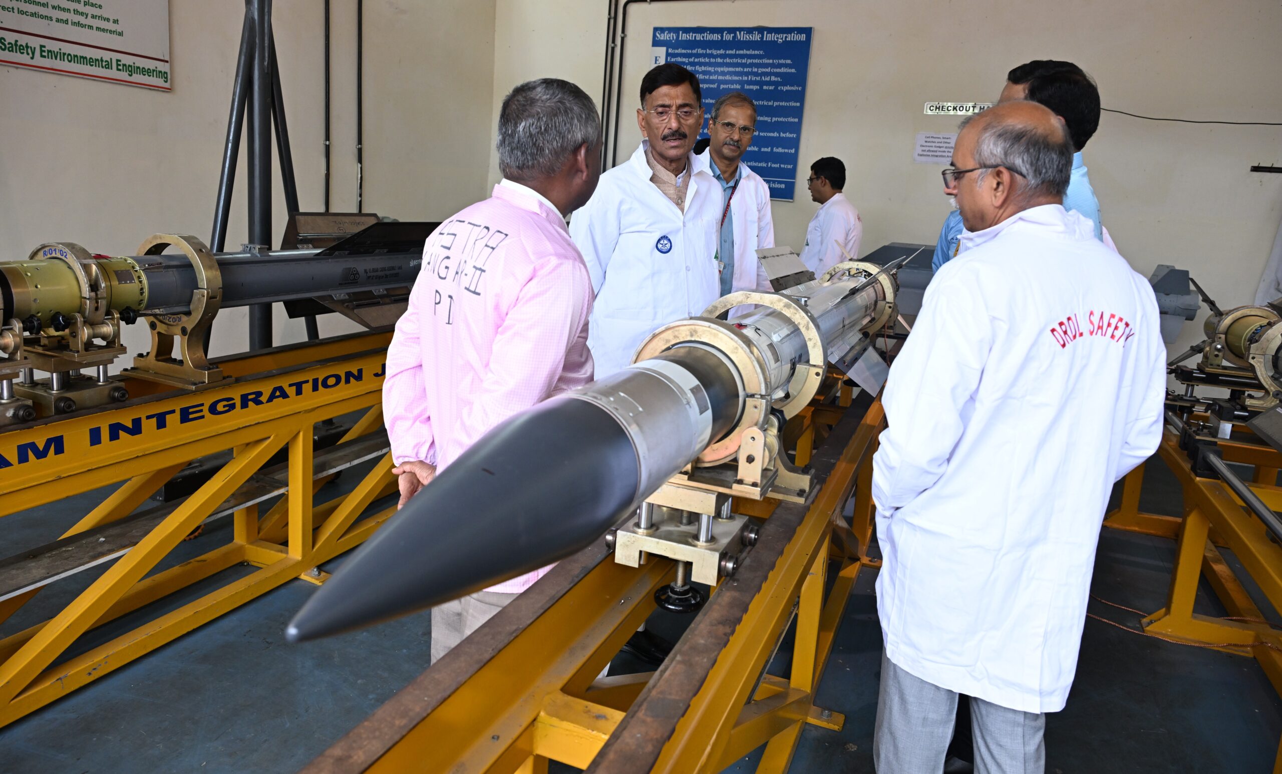 MoS Defence Sanjay Seth Reviews Missile Programmes at DRDO’s Dr APJ Abdul Kalam Missile Complex in Hyderabad