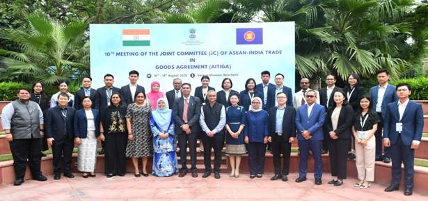 India Hosts 10th ASEAN–India Trade in Goods Agreement Joint Committee Meeting in New Delhi