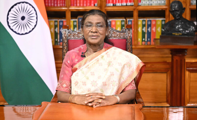 President Murmu’s Independence Day Eve Address Highlights Unity, Growth, and Resolve Against Terror