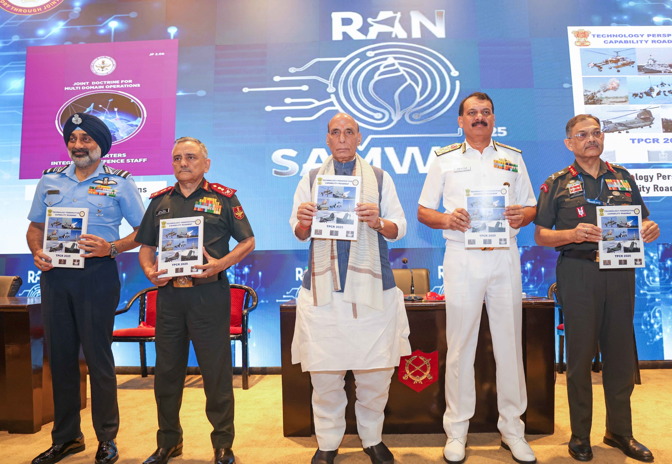 CDS General Anil Chauhan Releases Joint Doctrines for Special Forces and Airborne Operations at RAN SAMWAD
