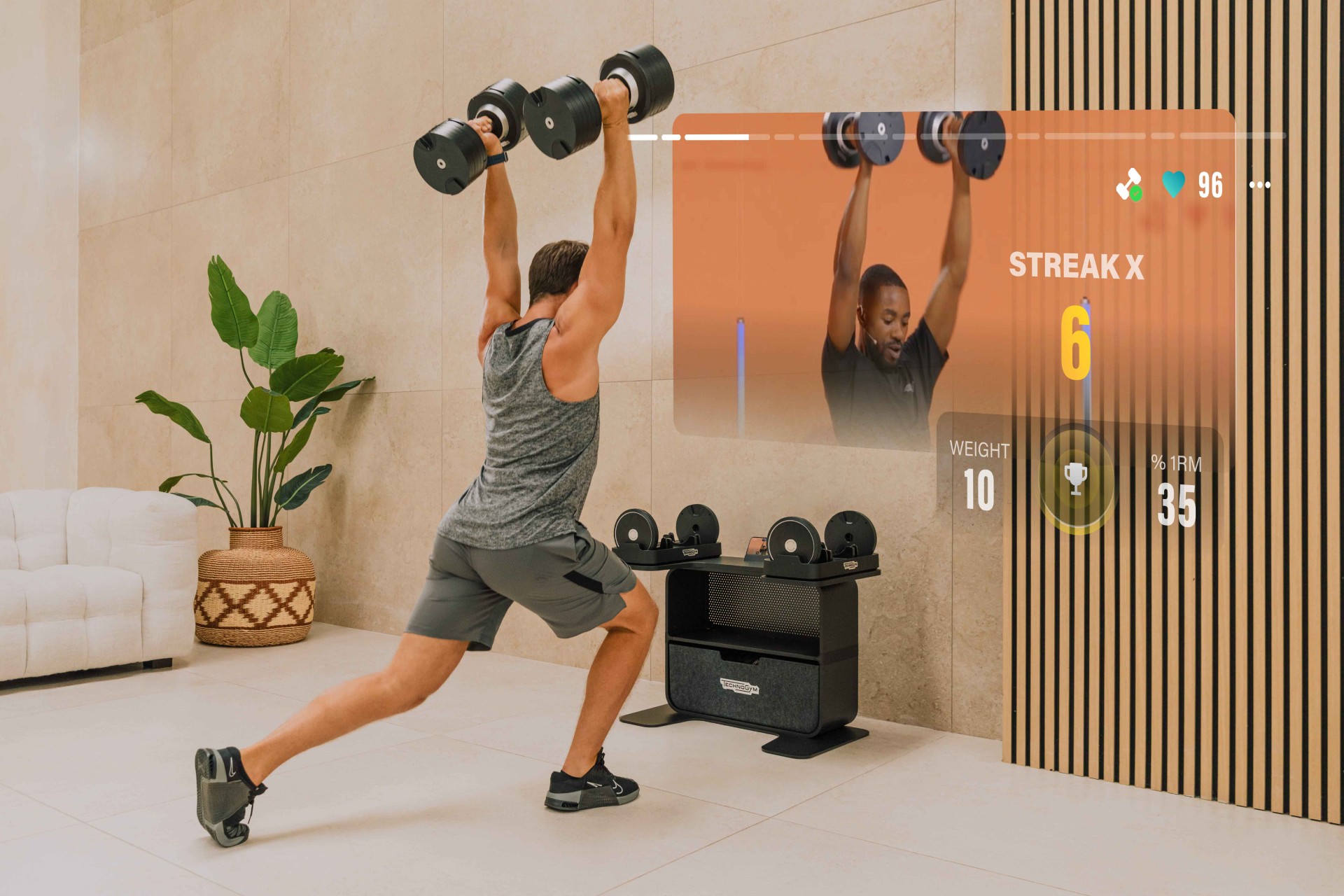 Technogym Unveils Smart Connected Dumbbells, Packing 12 Weights in One Compact Design