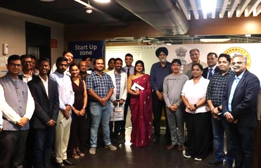 DPIIT Secretary Reviews Tumakuru Industrial Area, Engages Startups at IoT & AI Centre of Excellence in Bengaluru
