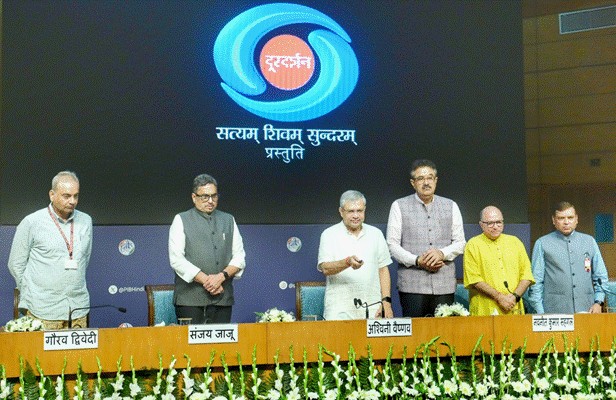 Union Minister Ashwini Vaishnaw Launches Special Doordarshan Programmes Showcasing PM Modi’s Spirit of Service as Part of Seva Parv