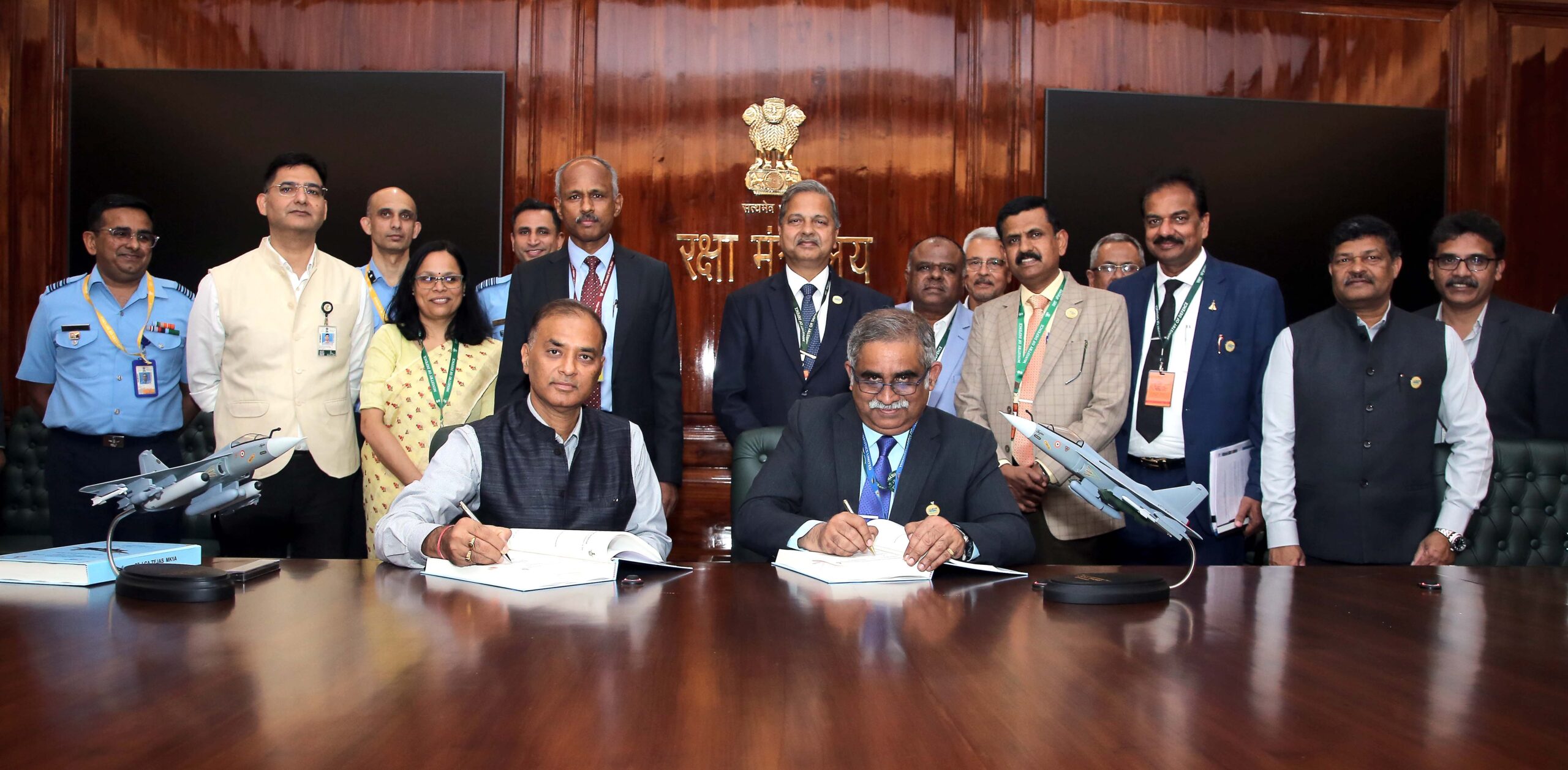 MoD Signs ₹62370 Crore Contract with HAL for 97 LCA Mk1A Aircraft for IAF