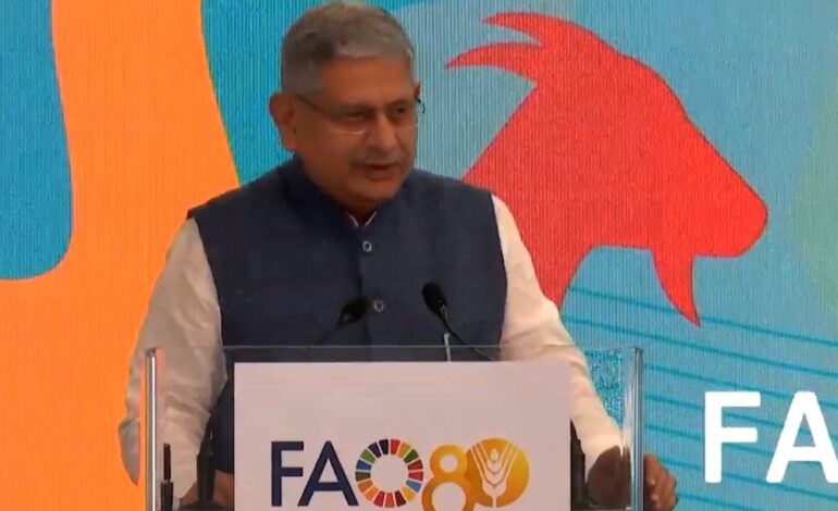 India Showcases Farmer-Centric Livestock Model at FAO Global Conference in Rome