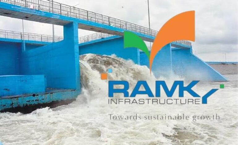 Ramky Infrastructure Wins ₹2085 Crore Contract to Supply Godavari Water to Hyderabad