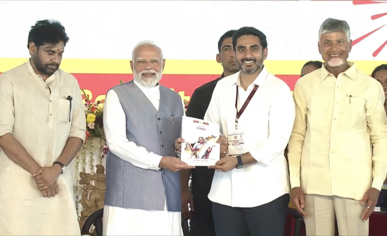 PM Modi Launches Projects Worth ₹13430 Cr in Andhra Pradesh with Focus on Connectivity and Energy Infrastructure Push