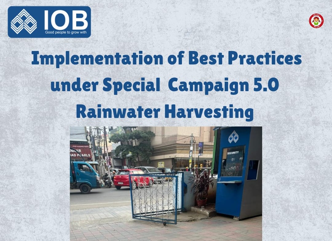 Amid Positive Financial Performance, IOB Strengthens ESG Commitment with Green Finance, Women Empowerment, Sustainable Banking Initiatives