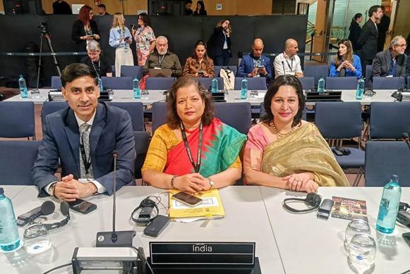 India Participates in MONDIACULT 2025 Closing Ceremony in Barcelona, Pushes for Chhath Festival’s UNESCO Recognition