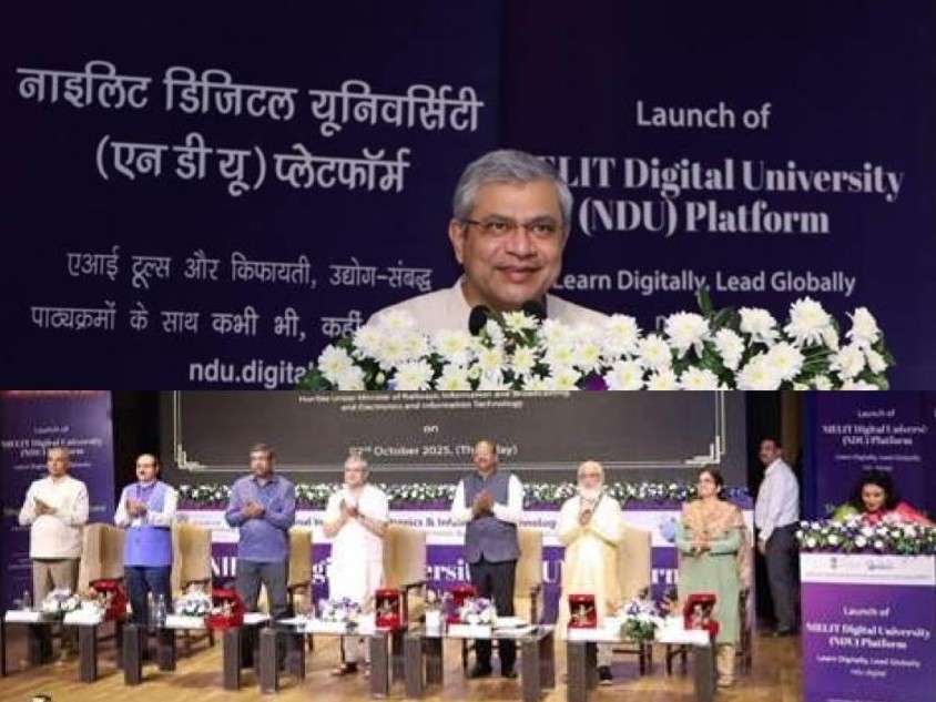 Ashwini Vaishnaw Launches NIELIT Digital University, Inaugurates Five New Centres Across India