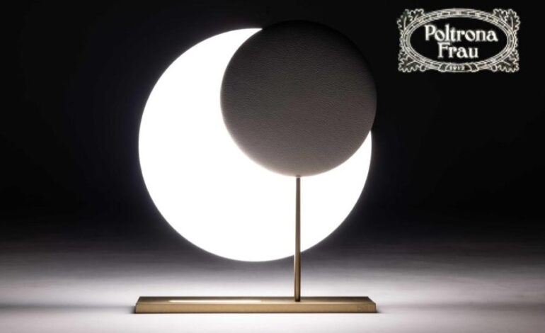 The Art of Light: Poltrona Frau and Six N. Five create poetic ‘Moonbeam’ table lamp