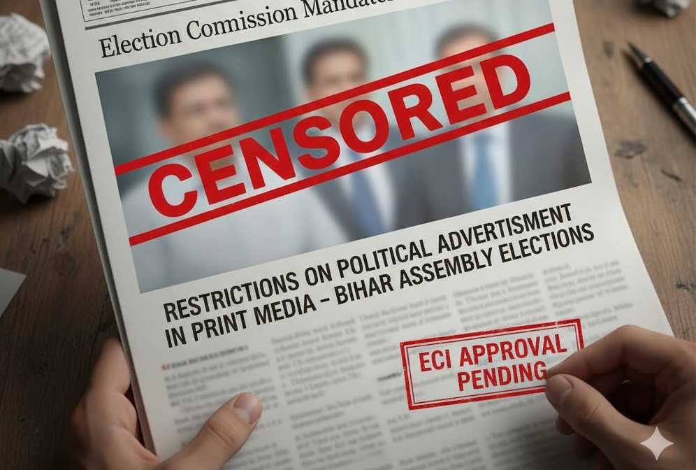 Bihar Election 2025: Pre-certification mandatory for print ads on pre-poll and poll days