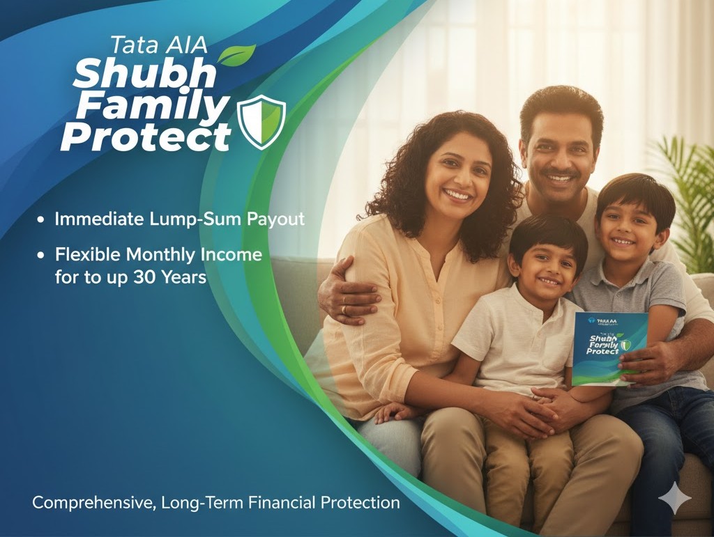 Tata AIA launches ‘Shubh Family Protect’ — a life cover combining lump-sum and regular income for family security