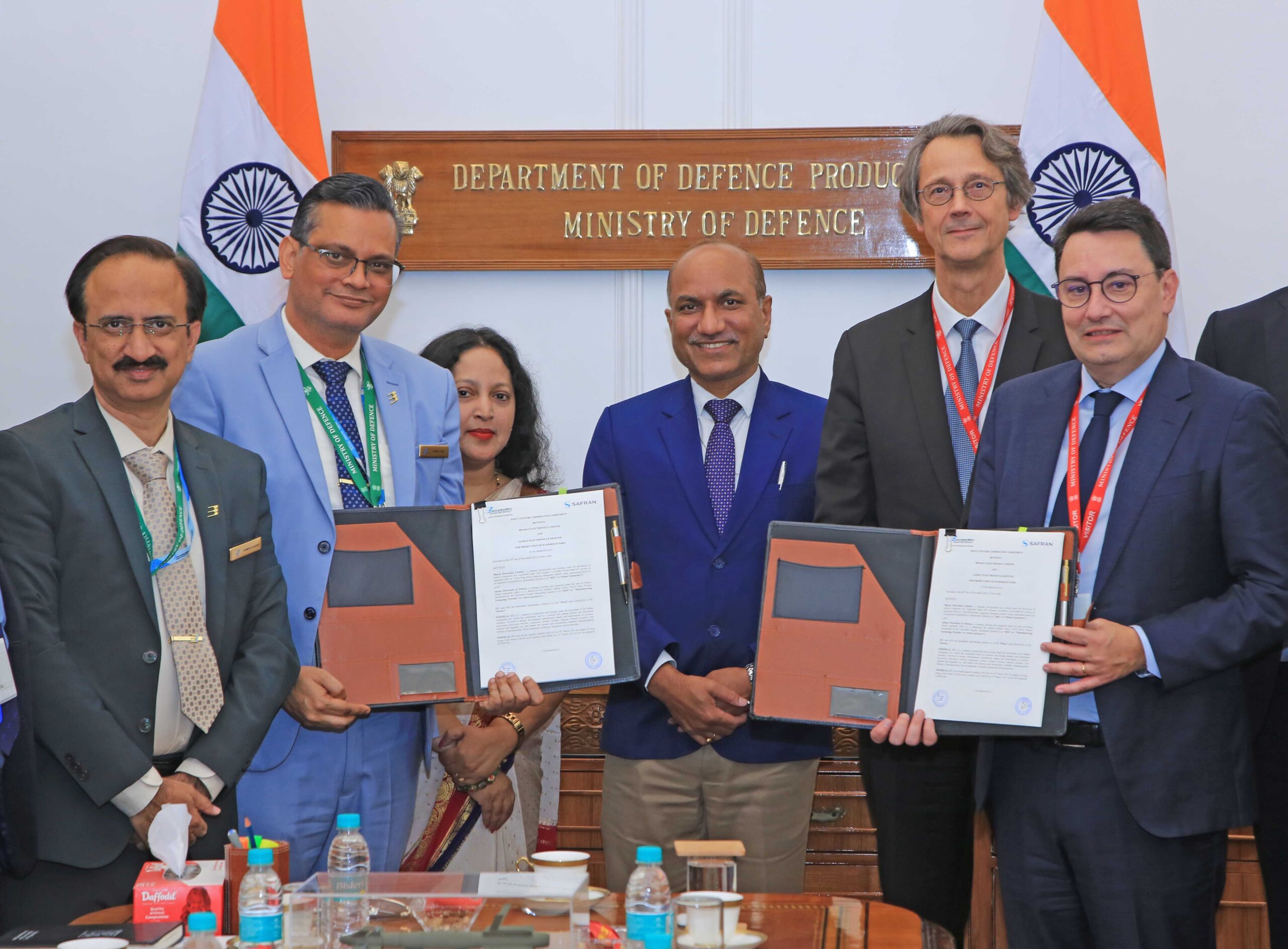 BEL, Safran Electronics & Defence Sign JV Agreement to Manufacture HAMMER Precision-Guided Weapon in India