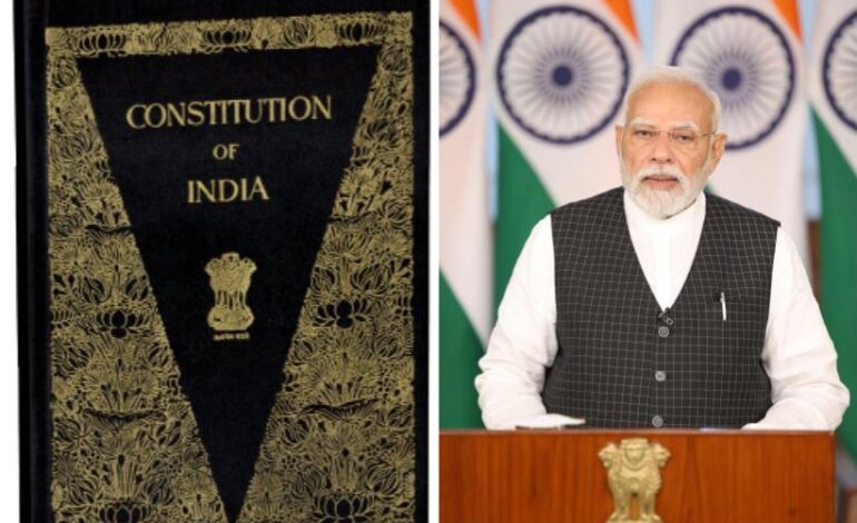 Prime Minister urges citizens to uphold Constitutional duties, strengthen democracy on Constitution Day