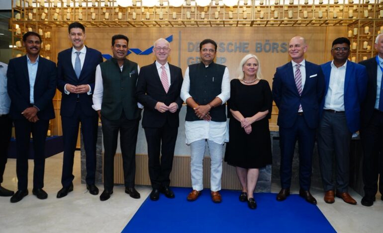 Deutsche Börse Group opens Global Value Centre in Hyderabad, to create 1,000 Capital Market Engineering jobs