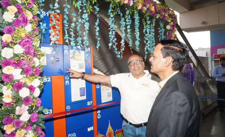 L&TMRHL, TUCKIT roll out smart locker solutions across Hyderabad Metro, enhancing commuter convenience