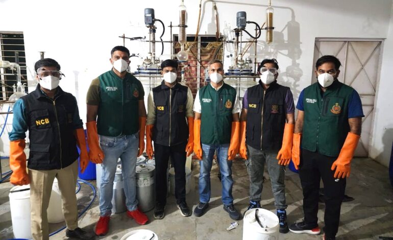 HM Amit Shah Lauds NCB–Delhi Police Team for Busting Mega Trans-National Methamphetamine Cartel Under Operation ‘Crystal Fortress’