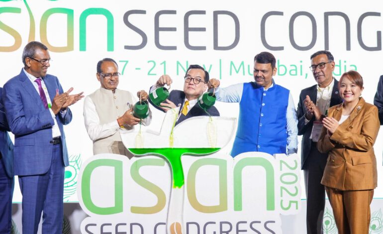 Union minister Shivraj Chouhan inaugurates Asian Seed Congress 2025 in Mumbai; stresses affordable, high-quality seeds, stronger regulation