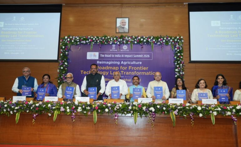 NITI Aayog launches roadmap for frontier tech-led agricultural transformation in India