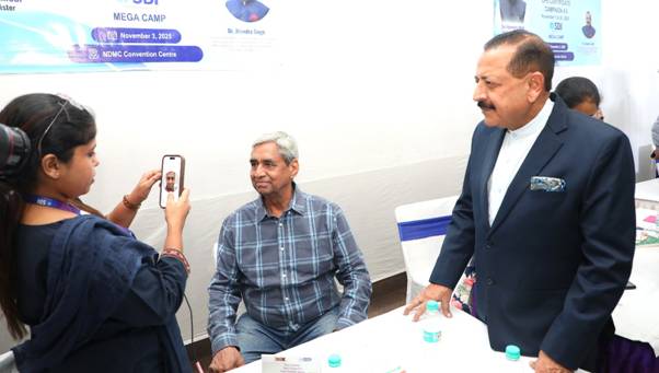 Over 500 Digital Life Certificates Generated as Dr Jitendra Singh Inaugurates Mega Pensioners’ Camp in Delhi