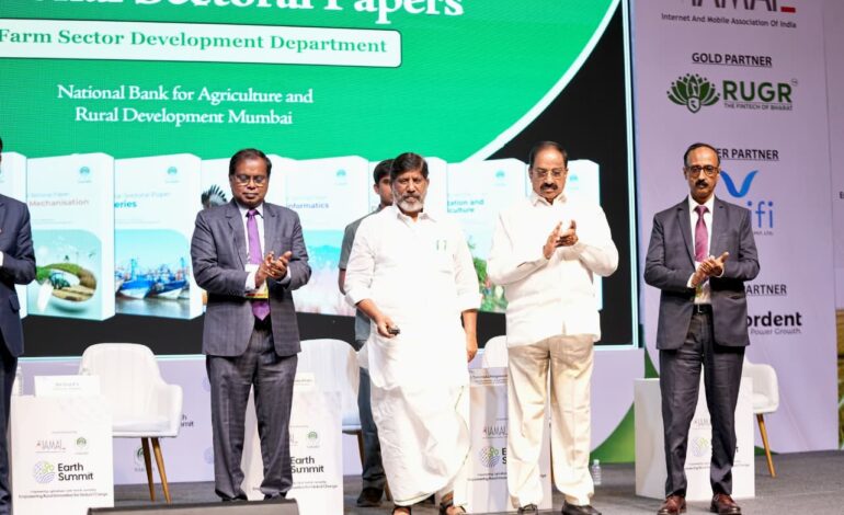 Tech-led Innovation Can Double Farmers’ Income, Says Telangana Special Chief Secretary Jayesh Ranjan at Earth Summit 2025