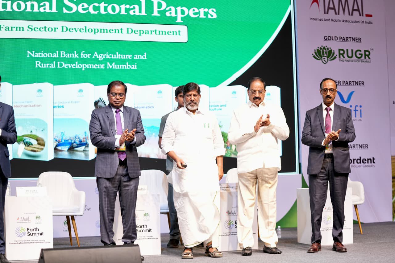 Tech-led Innovation Can Double Farmers’ Income, Says Telangana Special Chief Secretary Jayesh Ranjan at Earth Summit 2025