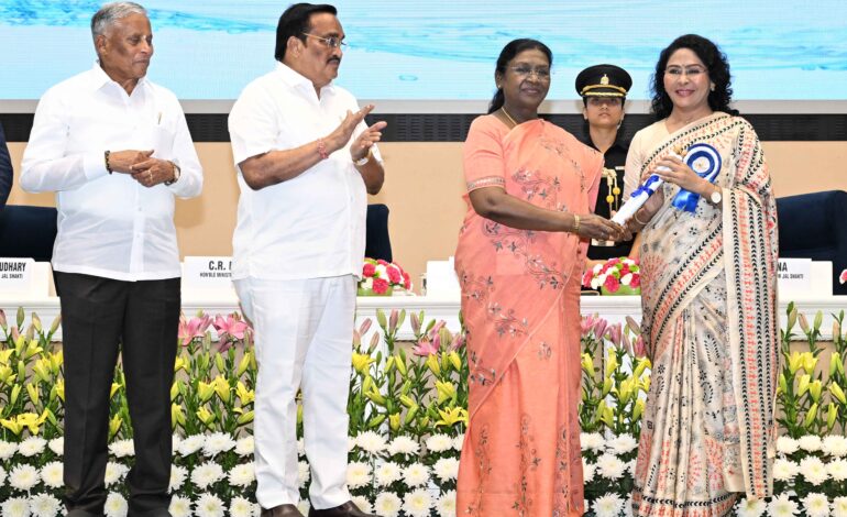President Droupadi Murmu presents National Water Awards, calls for collective responsibility in water conservation