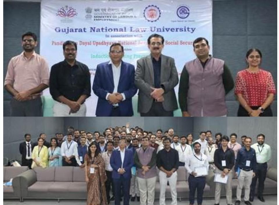 GNLU Hosts Valedictory Session of Four-Week Induction Programme for Sixth Batch of EPFO Officers