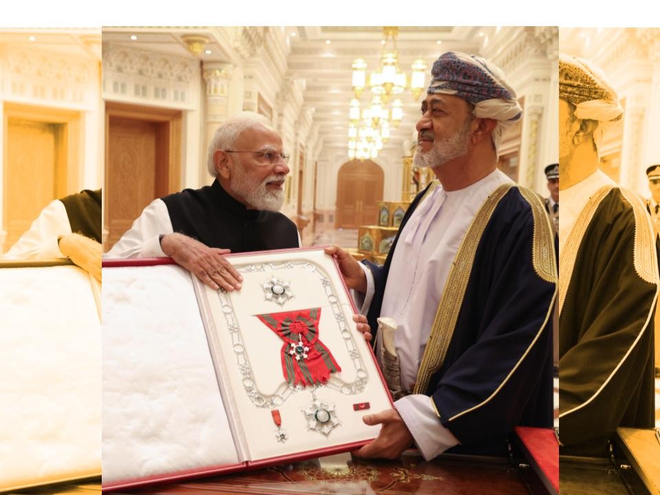 PM Modi conferred with Order of Oman for strengthening bilateral ties