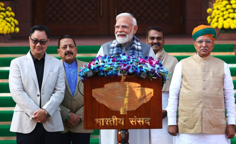 PM Calls for Constructive Winter Session, Urges MPs to Prioritise Delivery Over Drama