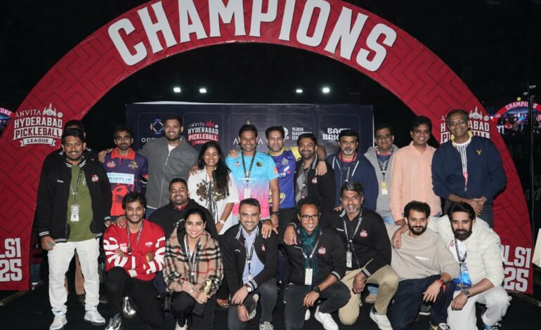 Credicon Mavericks clinch inaugural Hyderabad Pickleball League title in dramatic finale