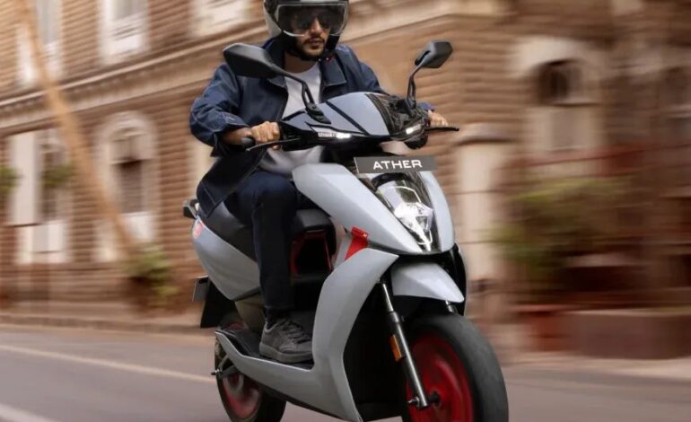 Ather Energy to Hike Scooter Prices from January 1