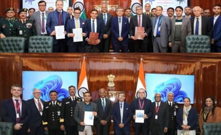 MoD Signs ₹4666 Crore Contracts for CQB Carbines and Heavy Weight Torpedoes