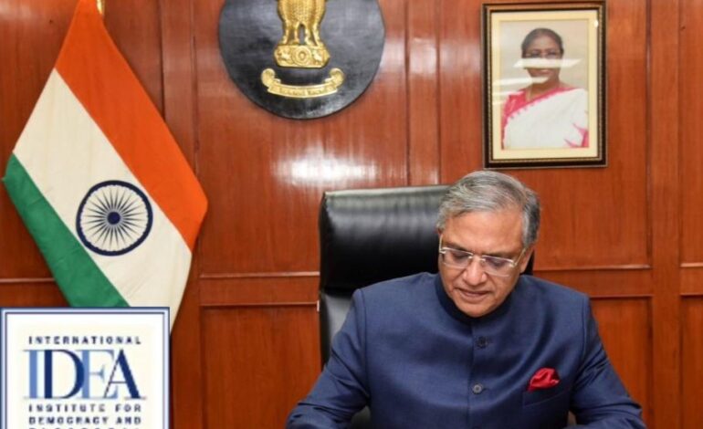 CEC Gyanesh Kumar to Chair International IDEA; India to Lead 30-Nation Democratic Forum in 2026