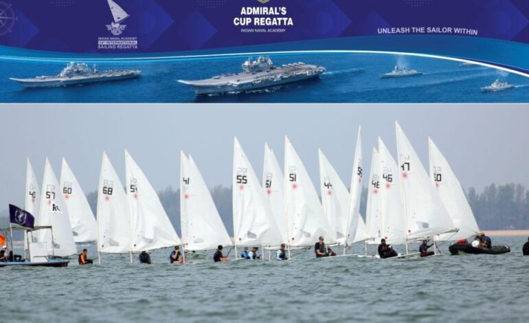 Indian Naval Academy to Host 14th Admiral’s Cup; 35 Nations Confirm Participation in Gobal Sailing Championship