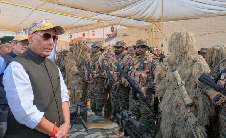 Indian Army’s Courage and Sacrifice Safeguard Nation’s Sovereignty: Rajnath Singh on Army Day