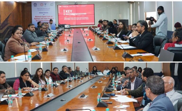 Road Safety Network Calls for Evidence-Based Speed Limits to Cut India’s Road Fatalities