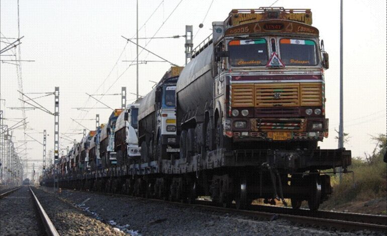 Trucks-on-Trains Drives Strategic Shift from Road to Rail on Dedicated Freight Corridor