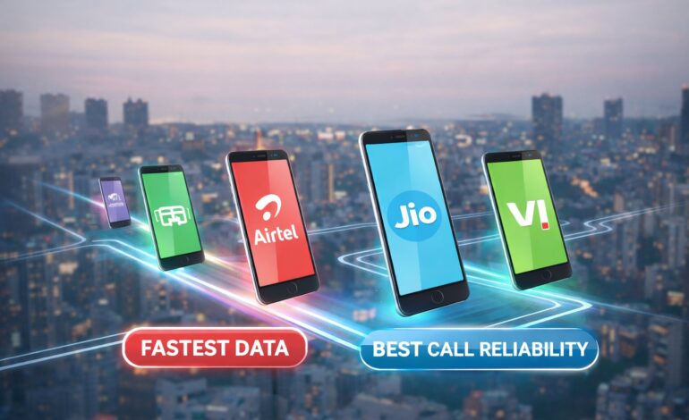 TRAI Drive Test Finds Jio Fastest on Data, Airtel Strong on Call Reliability in Mumbai
