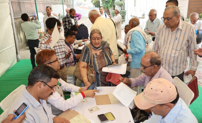 Pensioner Facilitation Camps Scheduled Across Delhi in January